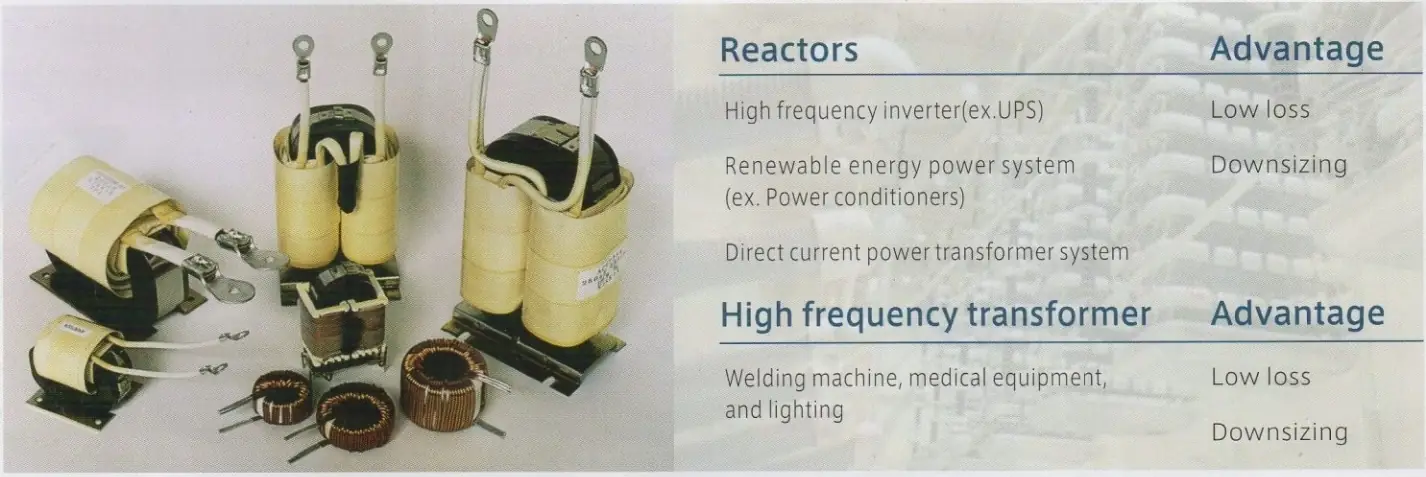 Ultra tenký kremíkový reaktorový transformátor GT-080